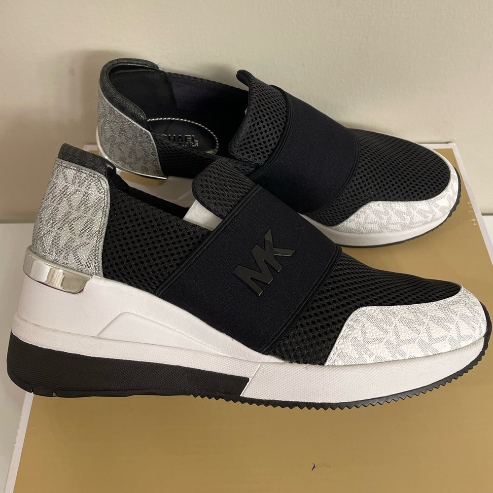MKors low wedge sneakers
